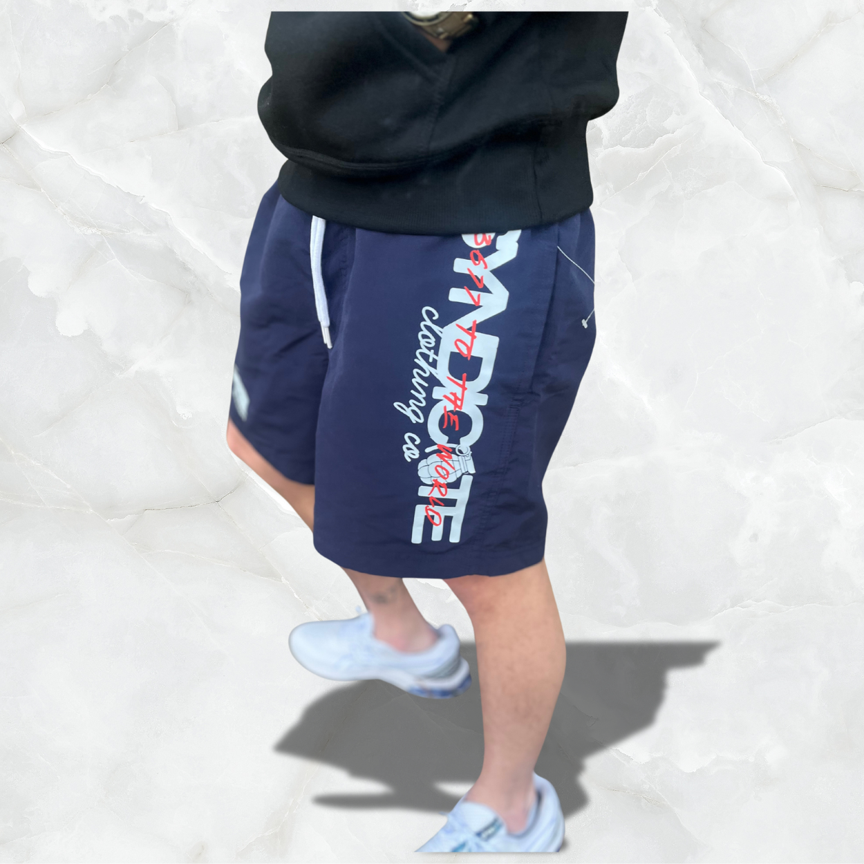 3677 To The World Swim shorts